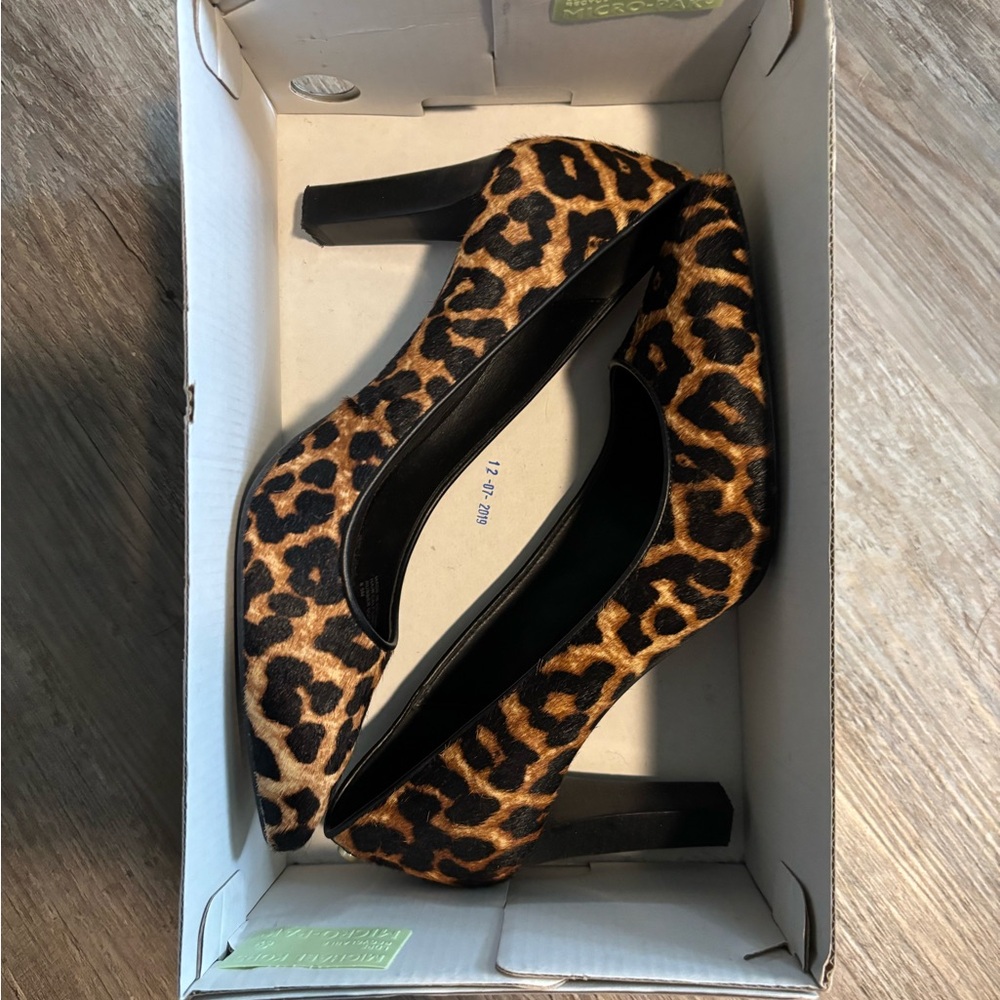 MICHAEL Michael Kors Leopard Print Heels